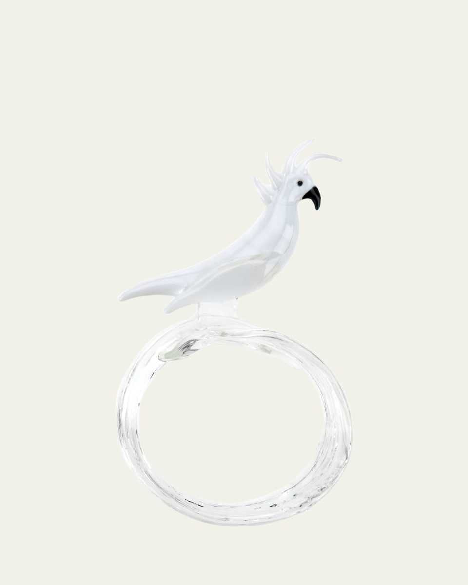 WHITE COCKATOO NAPKIN RING